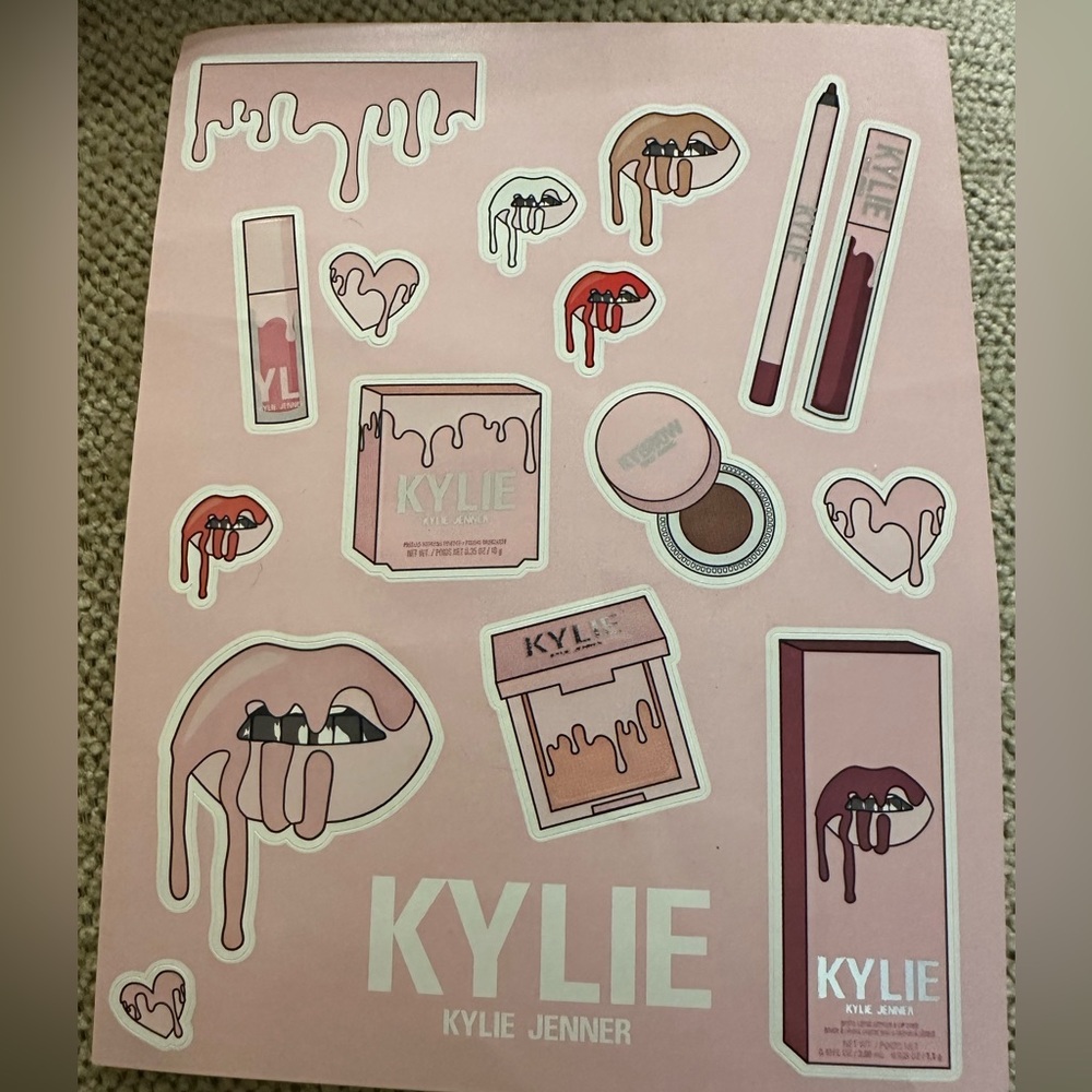 Kylie Cosmetics Stickers